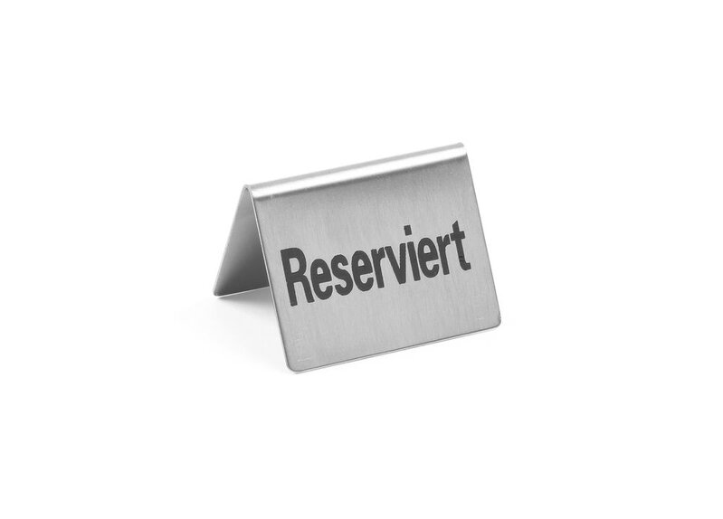 Hendi Tafelstandaard Gereserveerd - 4 St.