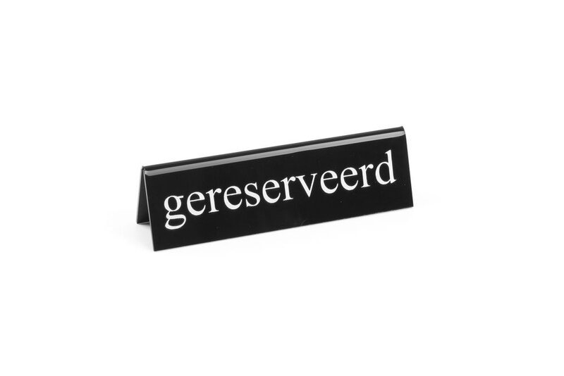 Hendi Tafelstandaard Gereserveerd