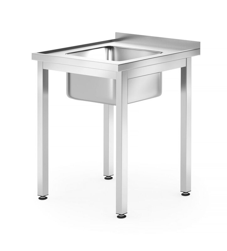 Hendi Spoeltafel – Geschroefd, Diepte 600 mm