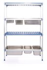 Hendi Aluminium Opbergrek Voor GN Containers