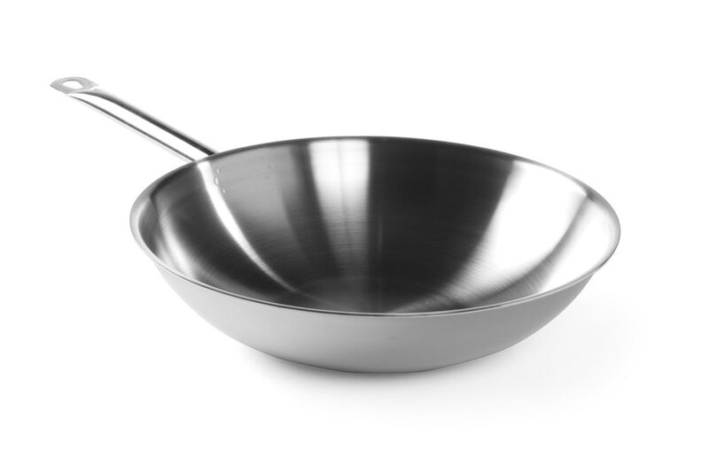 Hendi Wok 3-ply - Zonder Deksel