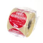 Hendi Voedselveiligheidsstickers, Multifunctioneel, Eenvoudig Verwijderbaar, "eerst Gebruiken"