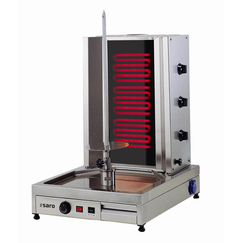 Saro Elektrische Kebab / Gyros Grill - Model Ed3