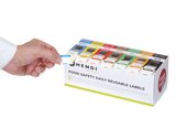 Hendi Set Voedselveiligheidsstickers, Multifunctioneel, Eenvoudig Verwijderbaar, Met Een Dispenser
