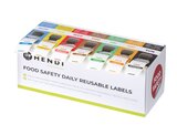 Hendi Set Voedselveiligheidsstickers, Multifunctioneel, Eenvoudig Verwijderbaar, Met Een Dispenser