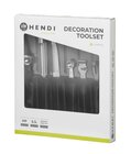 Hendi Decoratieset - 6 Delig