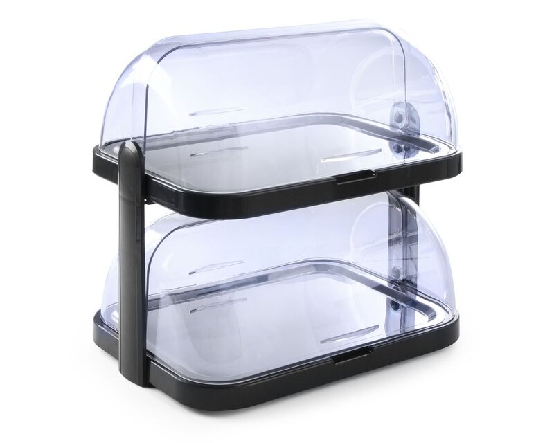 Hendi Koeldisplay Met Rolltop, Dubbel