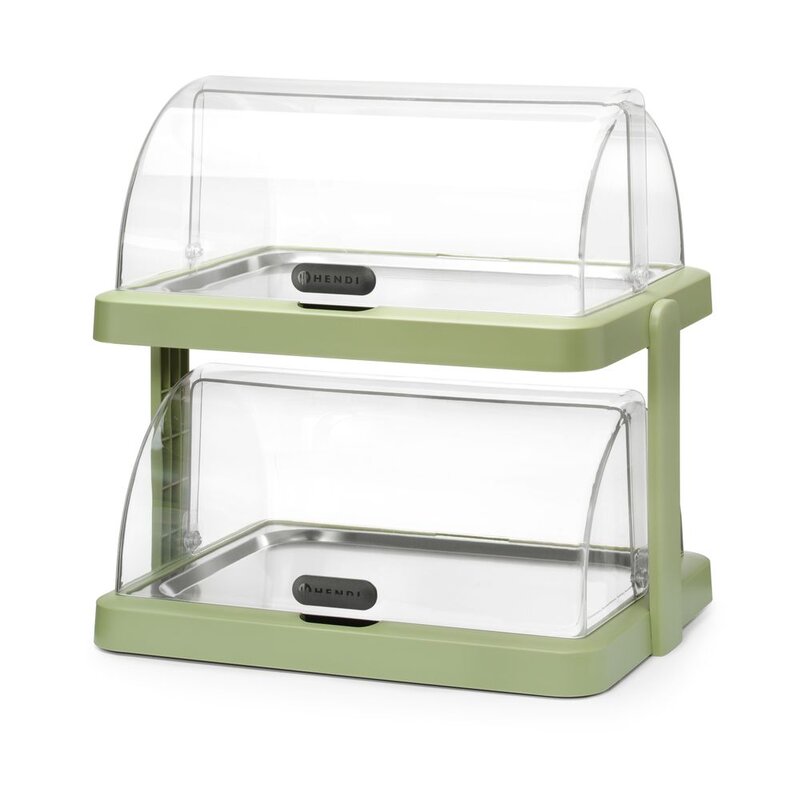 Hendi Koeldisplay Met Rolltop "duo" Uniq
