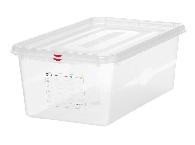 Hendi GN 1/1 Container, Polypropyleen