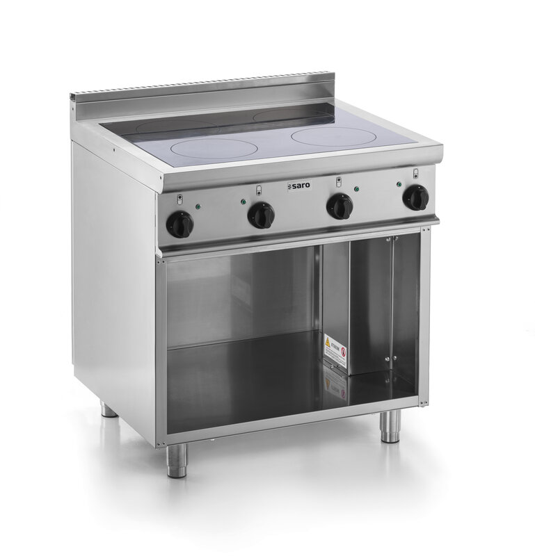 Saro Inductie Fornuis Met Open Onderstel l E7/cui4bal