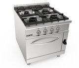 Saro Gasfornuis + Gasoven 4 Pits LQ - Model LQ / Cug4ng