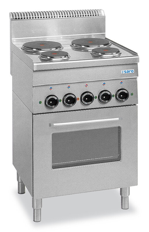 Saro Elektrisch Fornuis 4zones+grill+heteluchtoven,e4f6