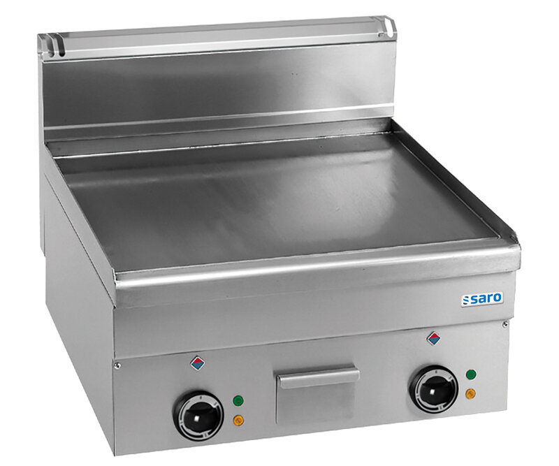 Saro Elektrische Grillplaat Glad, 600x600, Eft66l