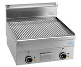 Saro Elektrische Grillplaat Geribbeld, 600x600, Eft66r