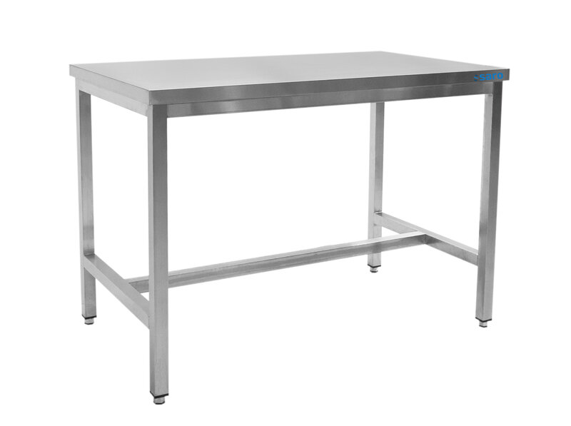 Saro Rvs Tafel, Zonder Onderblad - 700 mm D, 600 mm