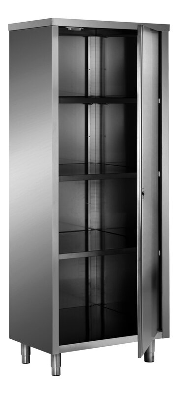 Saro Rvs Opbergkasten, 1 Draaideur, 500x600, Aisi 430