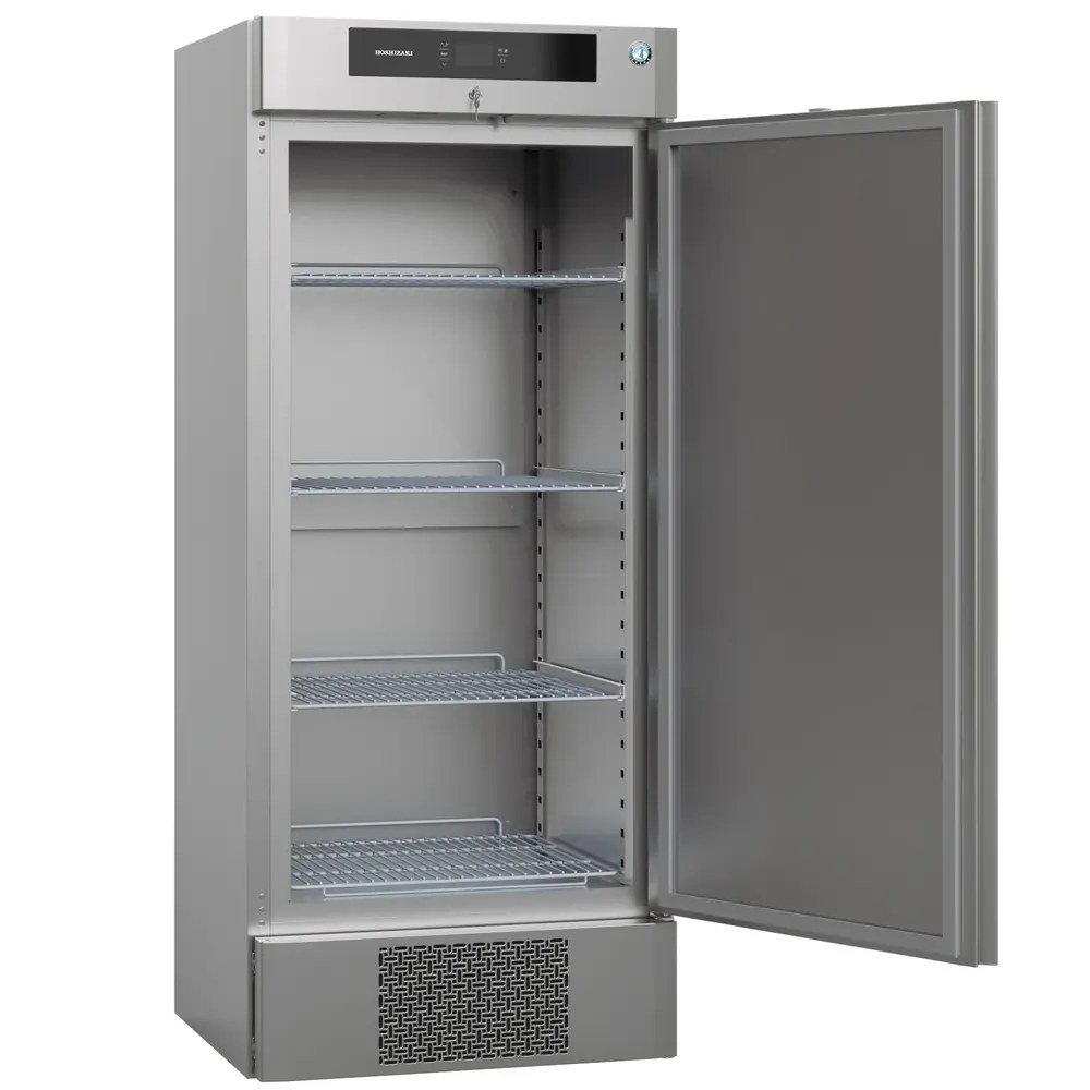 Hoshizaki Koelkast | Premier | Energiezuinig | 610l (2/1 Gn) | Rvs | +2°c/+12°c | Geforceerd | Wielen | 830x770x1970(h)mm