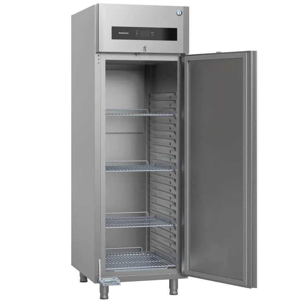 Hoshizaki Koelkast | Premier | Energiezuinig | 700l (2/1 Gn) | Rvs | -5°c/+12°c | Geforceerd | Voetbediening | 690x848x2080/2130(h)mm
