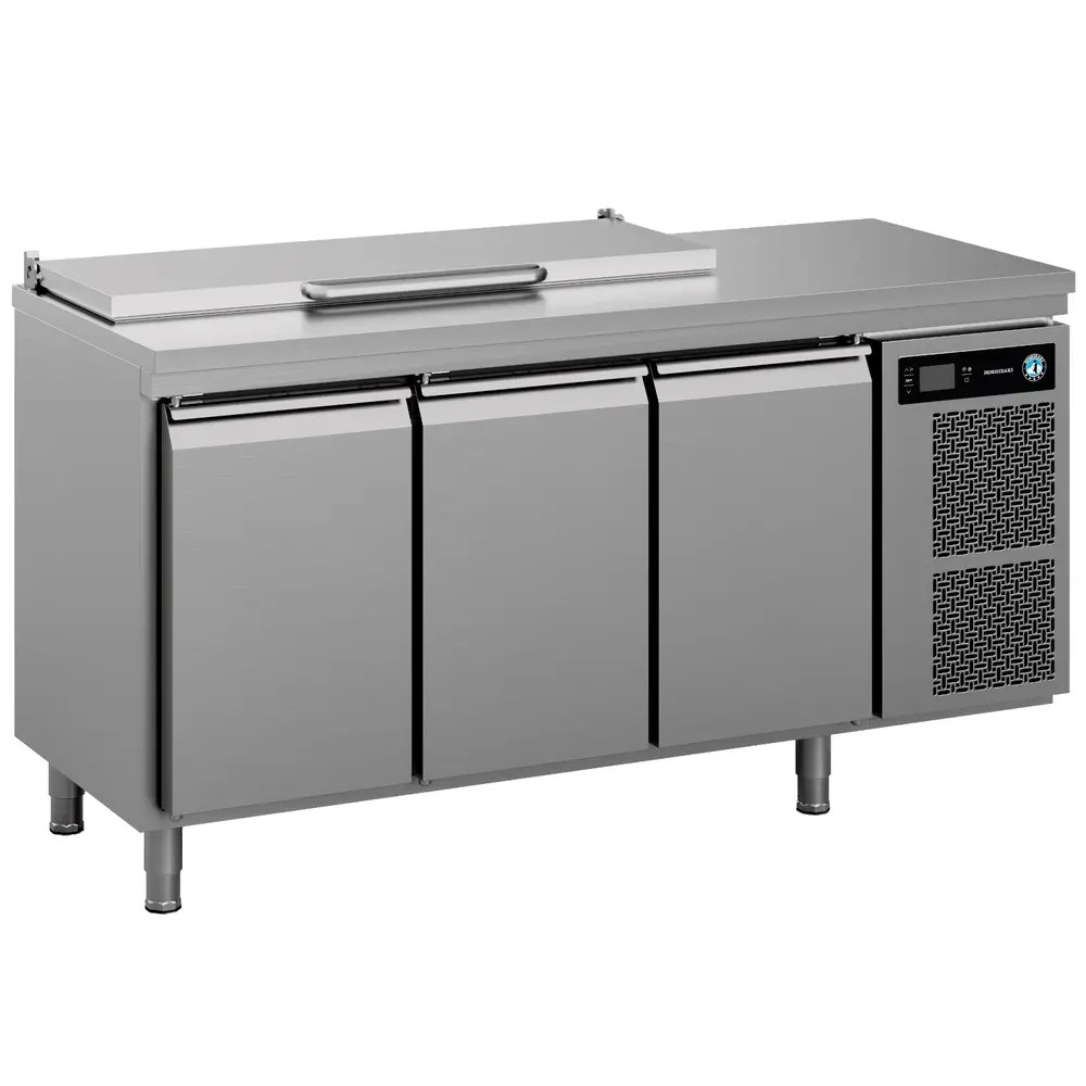 Hoshizaki Saladette | Premier | 463l | 3 Deuren (1/1 Gn) | Boven 6x 1/3 GN | +2°c/+12°c | Geforceerd | Klapdeksel | 1755x700x1028(h)mm