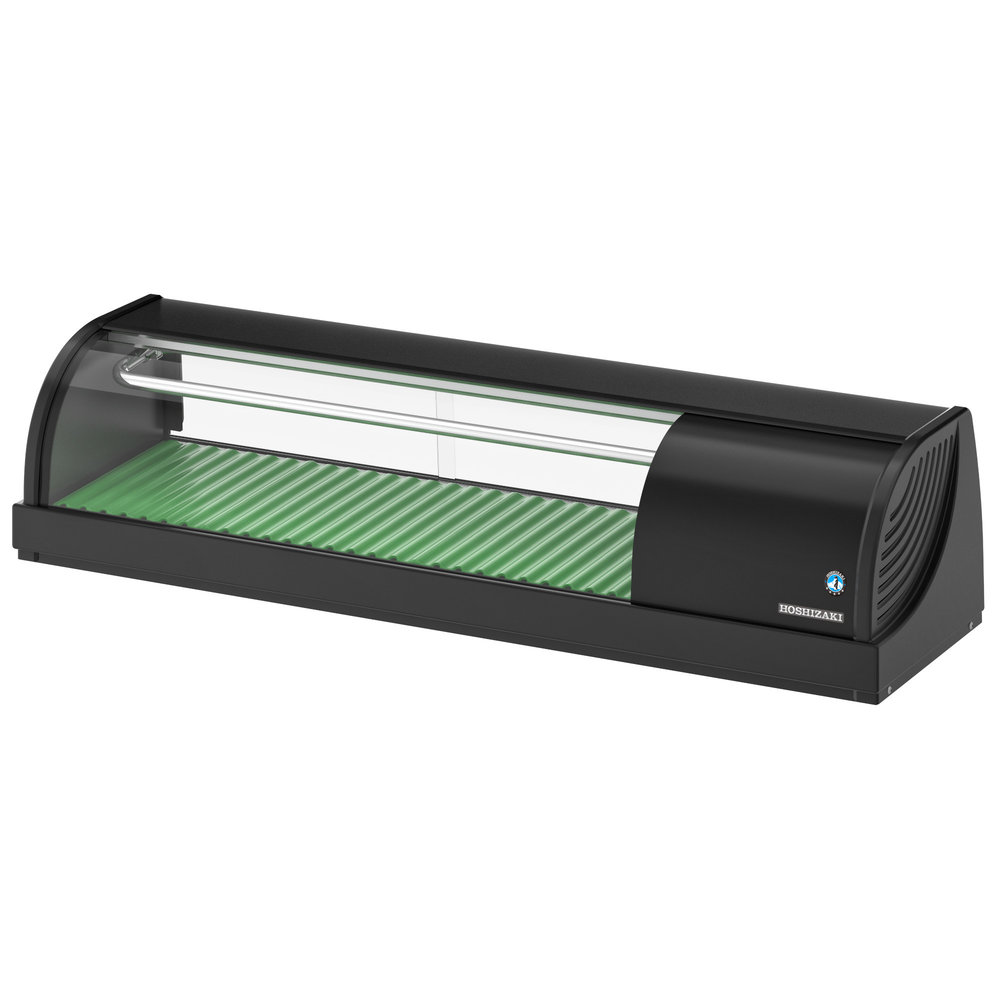 Hoshizaki Sushivitrine | Zwart | 42l | +5°c | Statisch | Compressor Links | 1200x345x270(h)mm