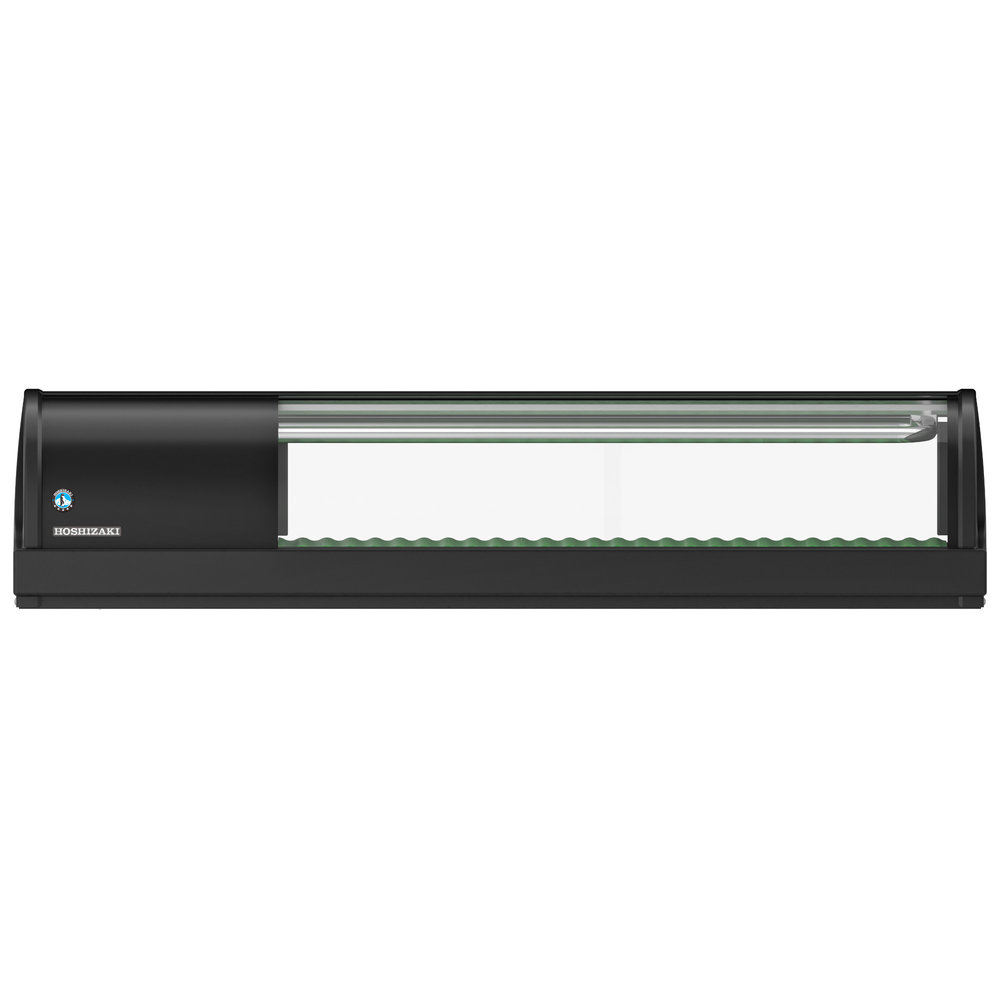 Hoshizaki Sushivitrine | Zwart | 42l | +5°c | Statisch | Compressor Rechts | 1200x345x270(h)mm