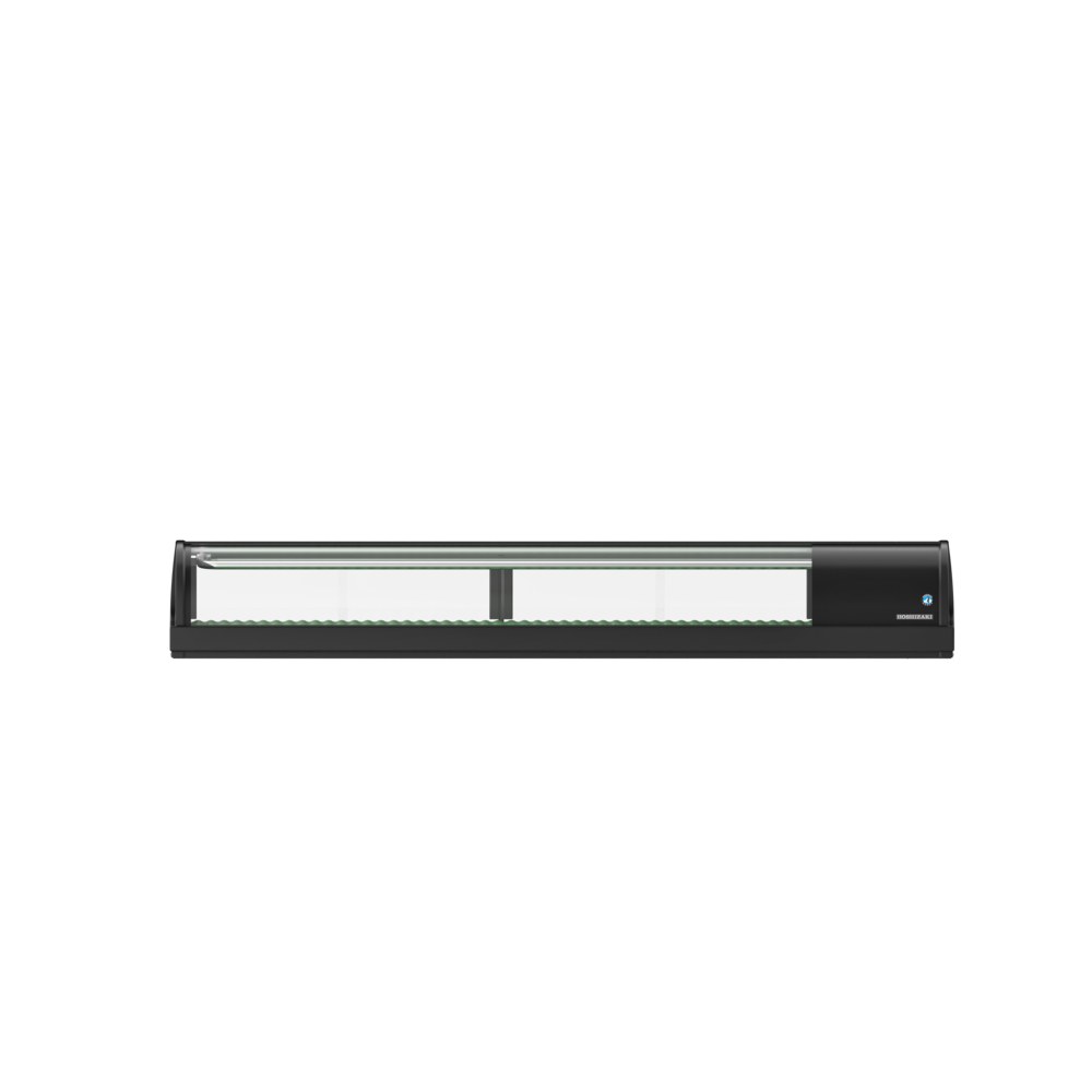 Hoshizaki Sushivitrine | Zwart | 72l | +3°c/+5°c | Statisch | Compressor Links | 1800x345x270(h)mm