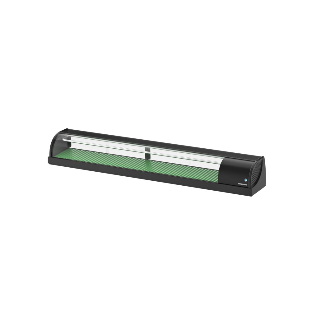 Hoshizaki Sushivitrine | Zwart | 87l | +3°c/+5°c | Statisch | Compressor Links | 2100x345x270(h)mm