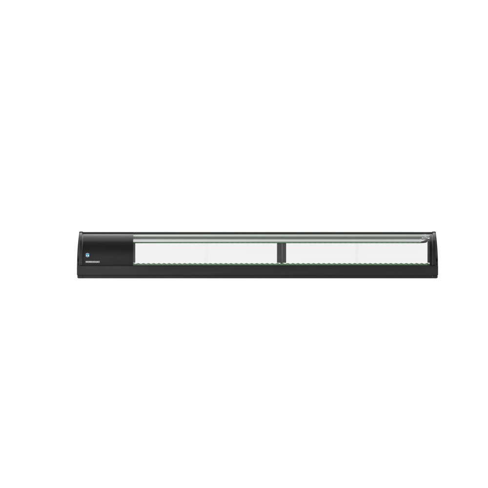Hoshizaki Sushivitrine | Zwart | 87l | +3°c/+5°c | Statisch | Compressor Rechts | 2100x345x270(h)mm