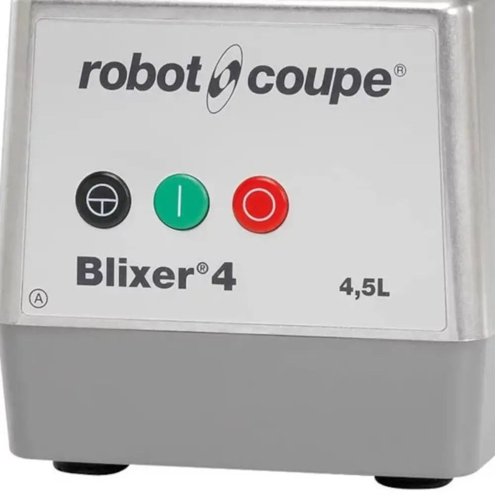 Robot Coupe Blixer | 4.5l | Vaste Snelheid (3.000rpm) | 0.9kw (230v) | 240x330x480(h)mm