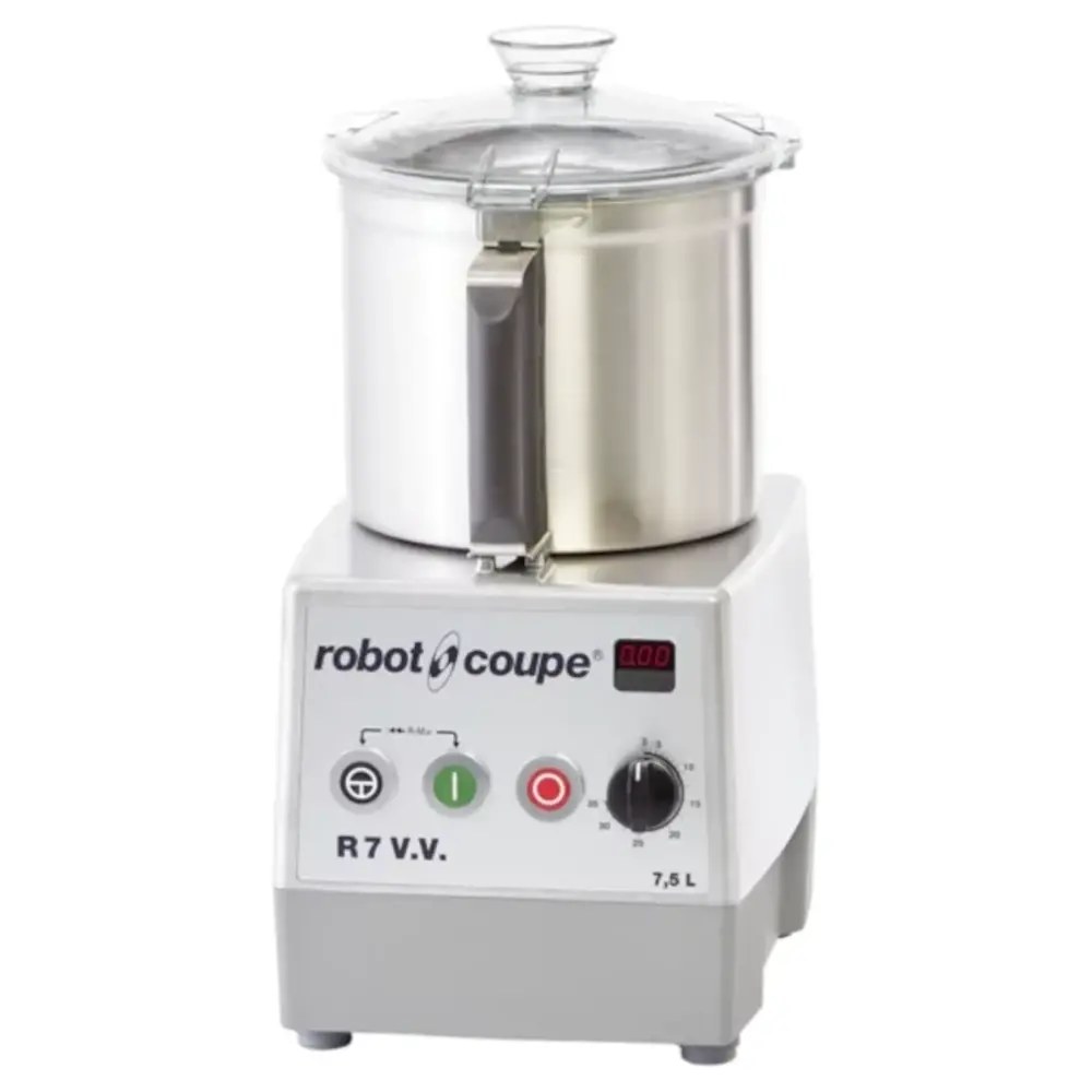 Robot Coupe Cutter | 7.5l | Regelbare Snelheid (300-3.500rpm) | 1.5kw (230v) | 280x365x540(h)mm