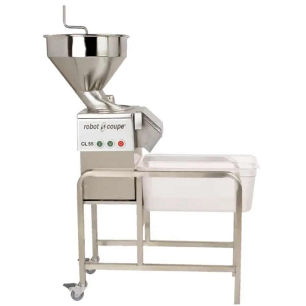 Robot Coupe Groentesnijder | Automatische Invoer | 400kg/u | 1.1kw (400v) | 865x396x1270(h)mm