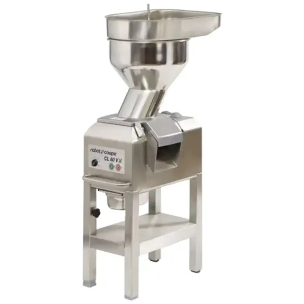 Robot Coupe Groentesnijder | Automatische Invoer | 600kg/u | 1.5kw (230v) | 460x770x1355(h)mm