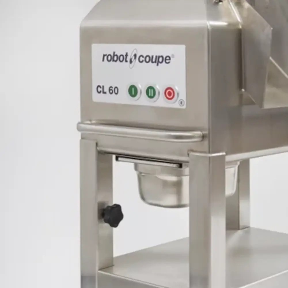 Robot Coupe Groentesnijder | Automatische Invoer | 600kg/u | 1.5kw (400v) | 460x770x1355(h)mm