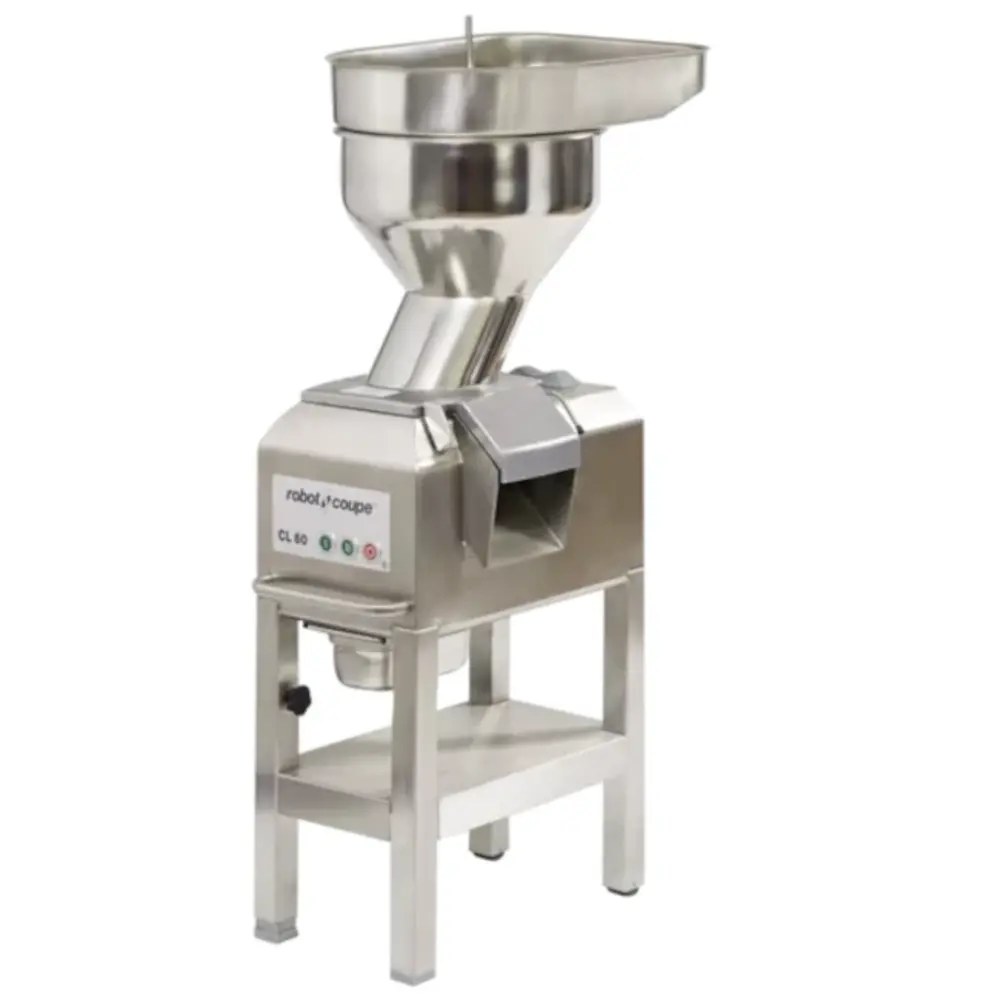 Robot Coupe Groentesnijder | Automatische Invoer | 600kg/u | 1.5kw (400v) | 460x770x1355(h)mm