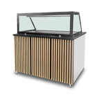 Unninox Bain-marie | Elektrisch | 3x 1/1 GN | 30°c/85°c | 2.4kw (230v) | Aftapkraan | Gesloten Onderkast | 1230x820x855(h)mm