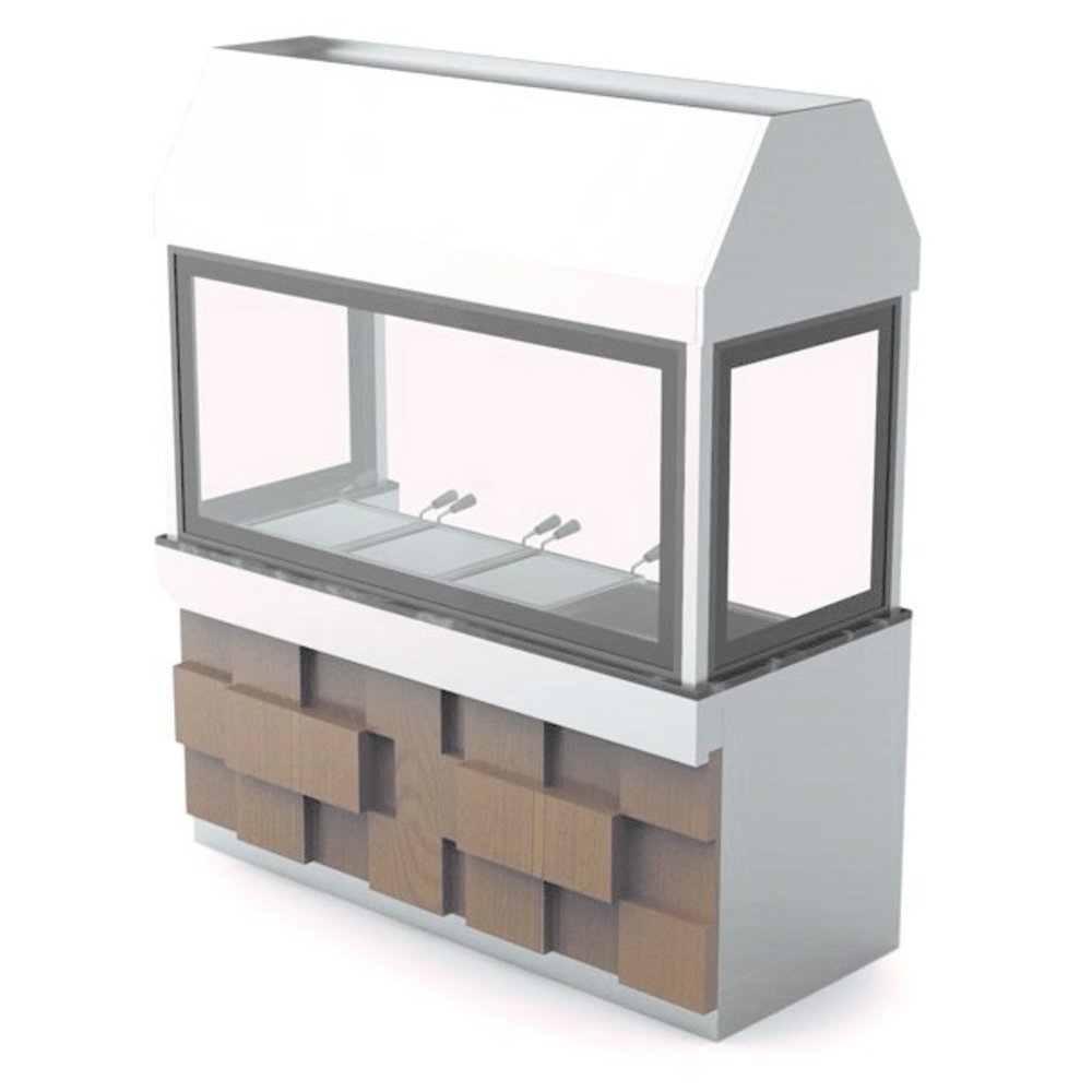 Unninox Houtskool Grill | 5 Lades | Met Filterkap | 1760x790x2150(h)mm