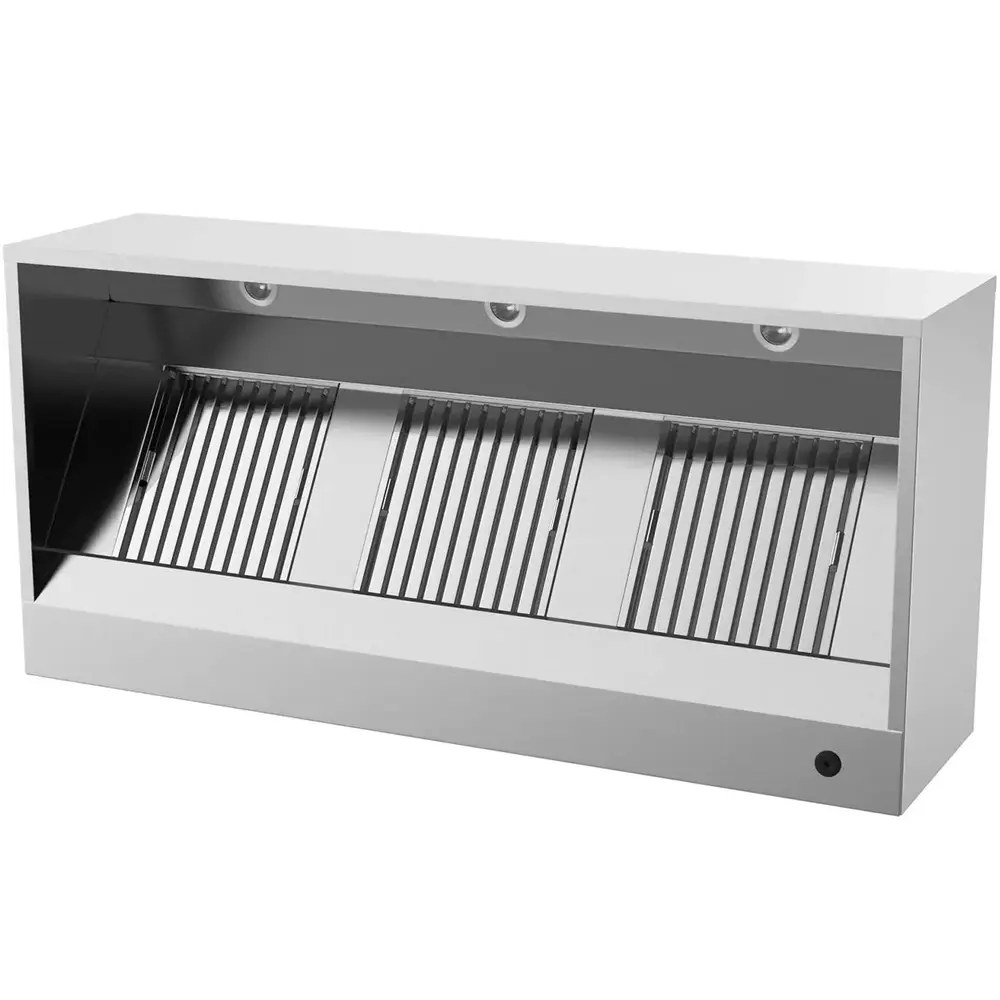 Unninox Afzuigkap Doosmodel | Rvs | 3800x950x400(h)mm