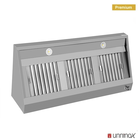 Unninox Rvs Afzuigkap Schuinmodel | 1500x700x400(h)mm