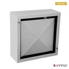 Unninox Condensatiekap | Rvs | 1500x1500x400(h)mm