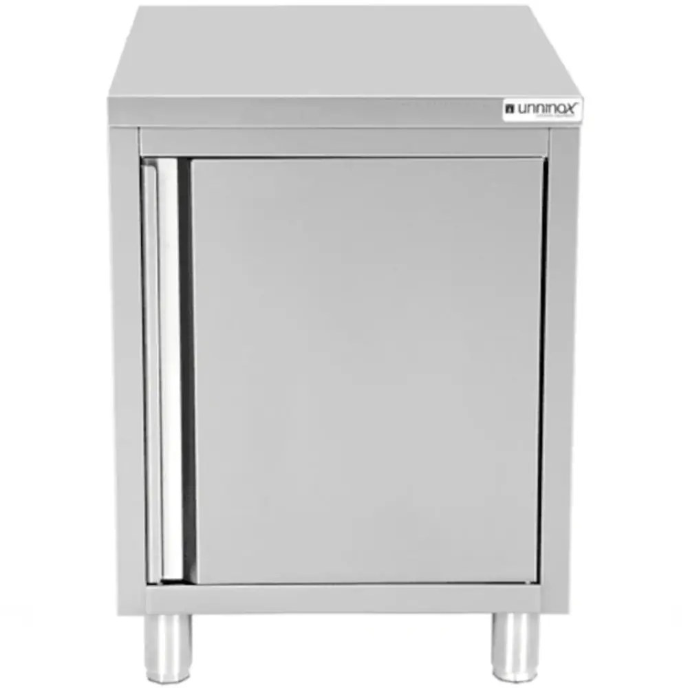 Unninox Werktafel | Rvs | 1 Draaideur | 600x600x850(h)mm