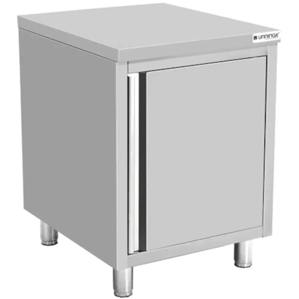 Unninox Werktafel | Rvs | 1 Draaideur | 600x600x850(h)mm