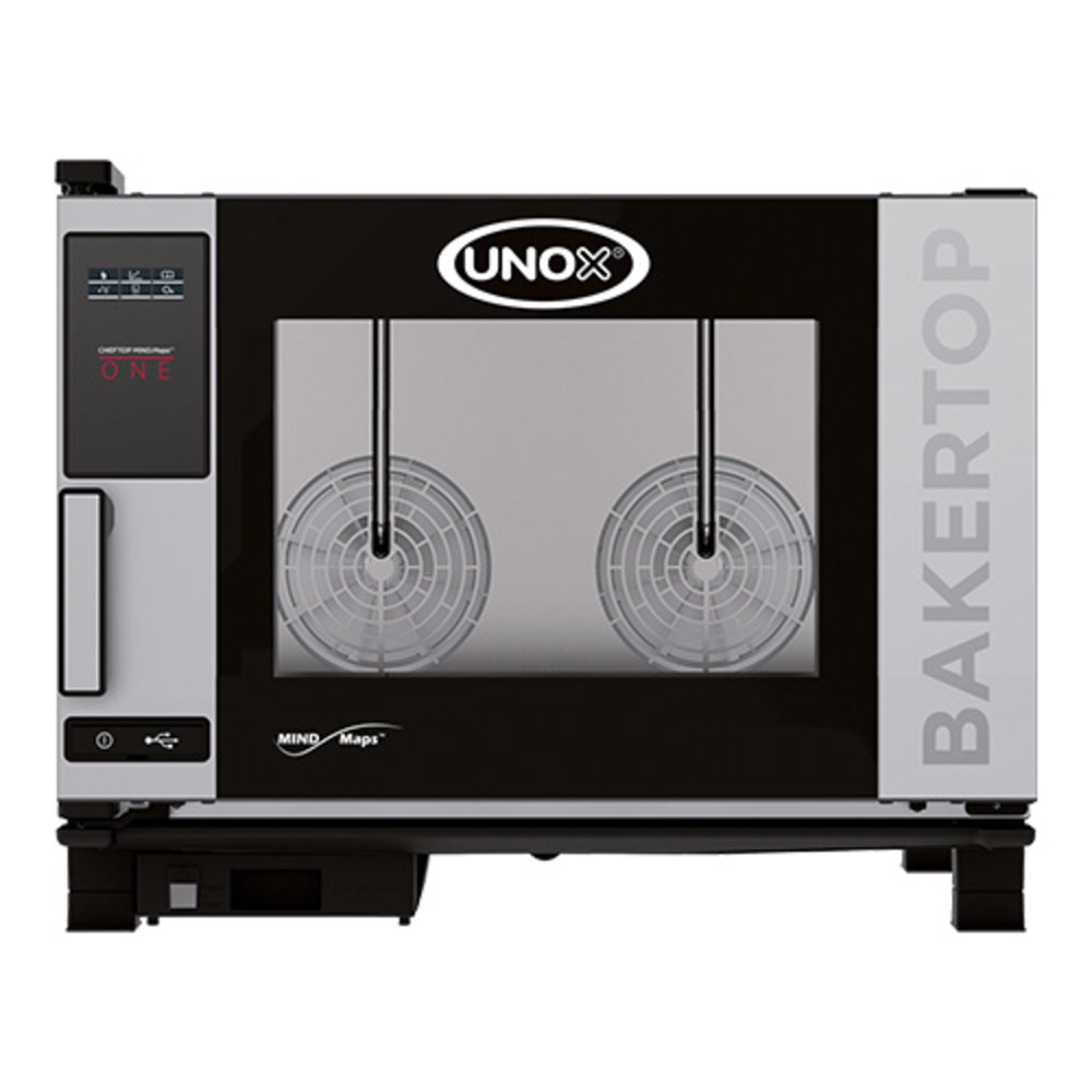 Unox Bakertop (60x40cm)x04 Mindone | 7,4kw/h | Met Heteluchtcirculatie | 967x860x675(h)mm