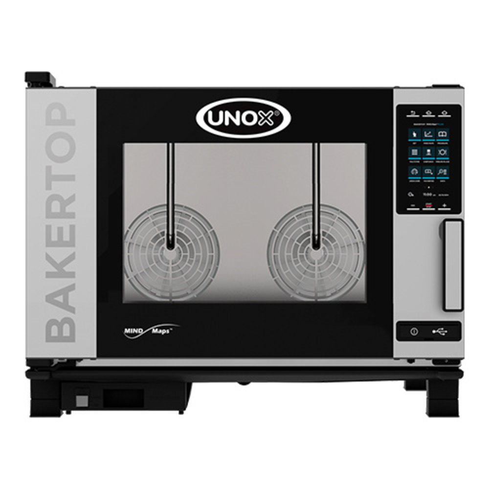 Unox Bakertop (60x40cm)x04 Mindplus | 10,6kw/h | 10 Verschillende Producten Tegelijk Bakken | 860x960x680(h)mm