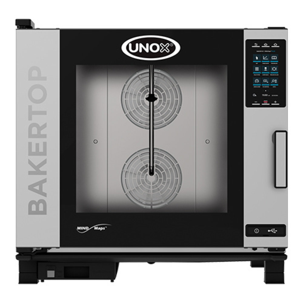 Unox Bakertop (60x40cm)x06 Mindplus | 1.9kw/h | 10 Verschillende Producten Tegelijk te Bakken | 967x860x843(h)mm