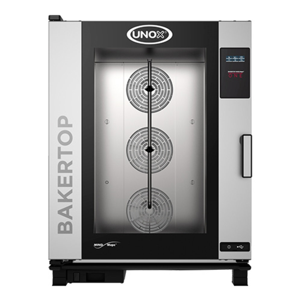Unox Bakertop (60x40cm)x10 Mindone | 14,9kw/h | Met Pure-antikalkfilter | 967x860x1163(h)mm