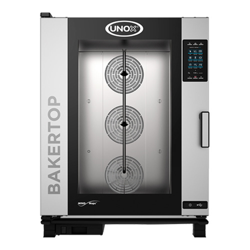 Unox Bakertop (60x40cm)x10 Mindplus | 21kw/h | Met Master Touch Bedieningsscherm | 960x860x1170(h)mm