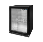 Unnicool Barkoelkast | 138l | Zwart | +2°c/+10°c | Statisch + Ventilator | 600x565x900(h)mm