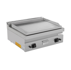 Unni-cooking Bak-/grillplaat | 700 Serie | Gas | Gegroefd Oppervlak 740x565 (rvs) | 80°c/300°c | 13kw | Piëzo Ontsteking | 800x700x300(h)mm