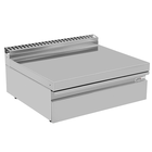 Unni-cooking Neutrale Werkunit | 700 Serie | Rvs | 1 Lade | 800x700x300/350(h)mm