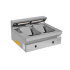 Unni-cooking Friet-warmhouder | 700 Serie | 2x 1/1 GN | 30°c/90°c | 3kw (230v) | 800x700x300/350(h)mm